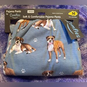 Unisex Boxer Print Pajama Pants